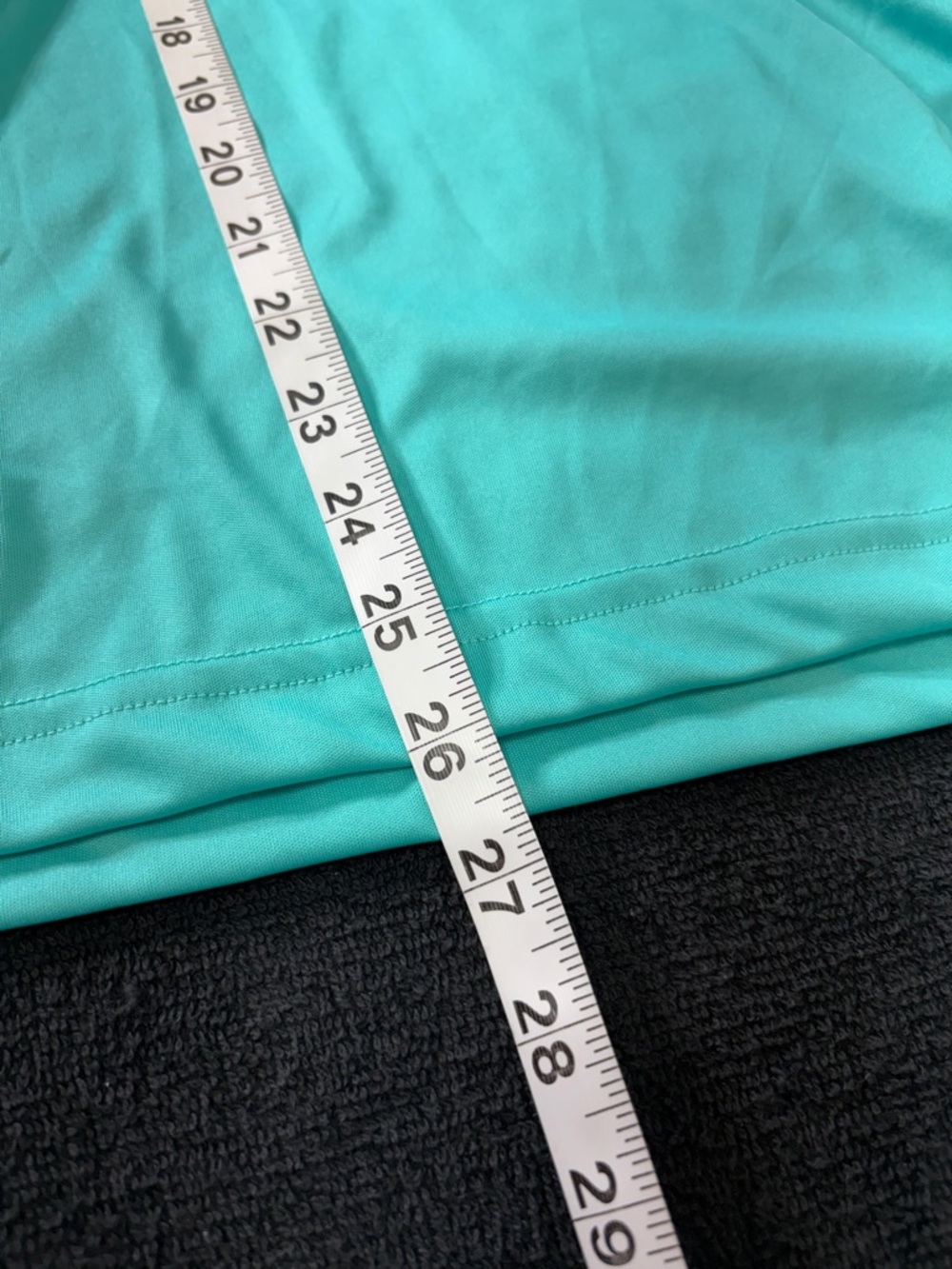 Columbia Teal Hooded Long-Sleeve Rash Guard with Navy Sleeves 2687 - Picture 11 of 11